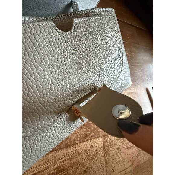 Senreve Aria Belt / Crossbody Pebble Leather Bag - Taupe USED - Picture 14 of 16